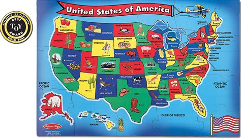 The United States Map Puzzle